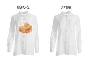 does dry cleaning remove stains