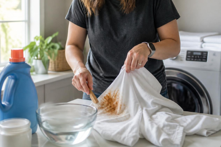Remove Rust Stains From Clothes