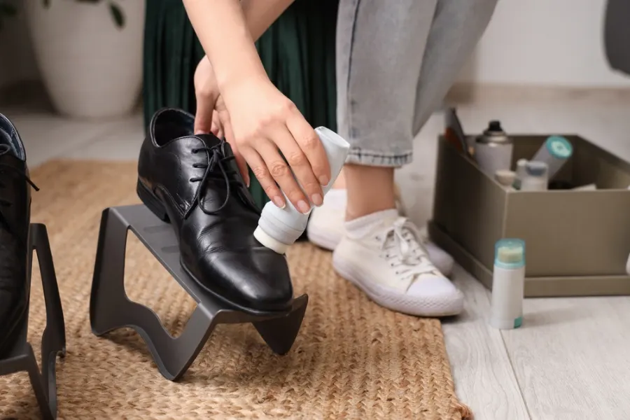 Shoe repairs and polishing
