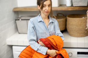 how to wash a down jacket